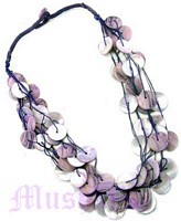 Disc Mop Necklace - click here for large view